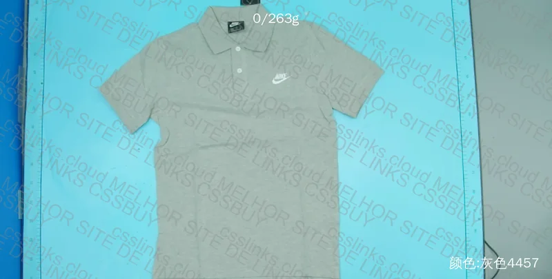 Gray Nike Polo 2