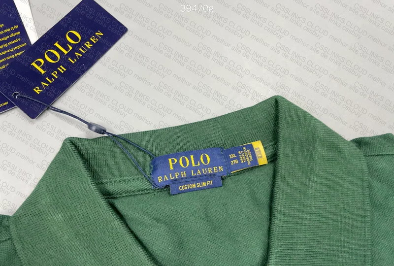 Ralph Lauren Polo 2XL Green (with Measurements)