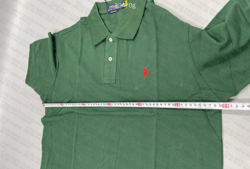 Ralph Lauren Polo 2XL Green (with Measurements) 7