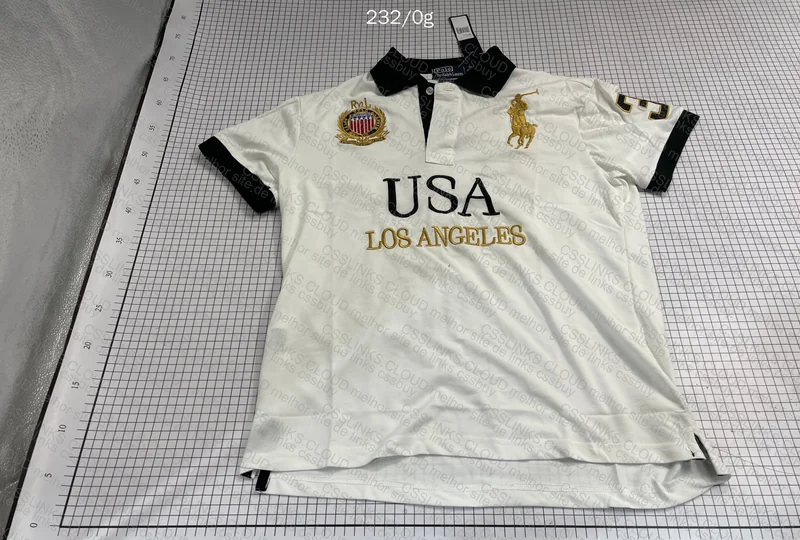 Ralph Lauren White Polo USA Los Angeles 4