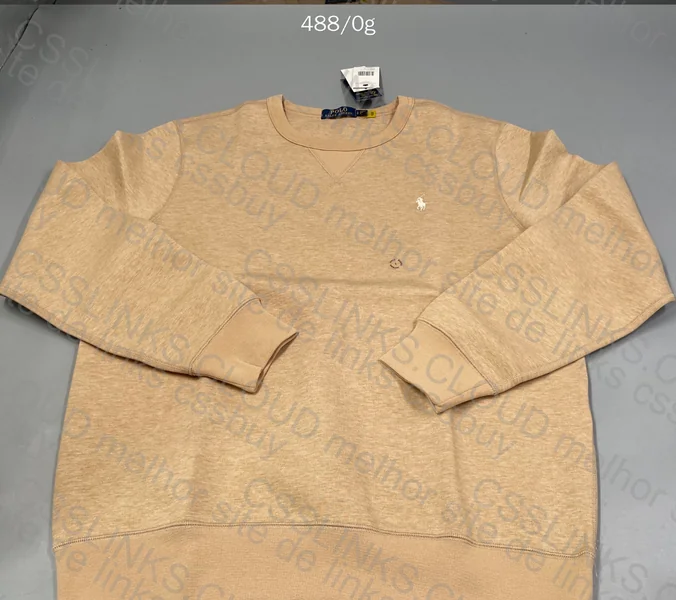 Ralph Lauren Double-Knit Pullover Polo with Measurements