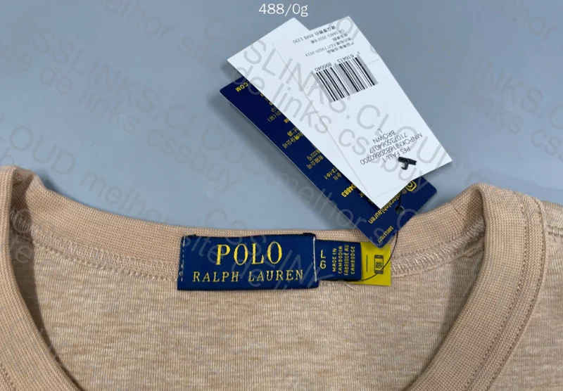 Ralph Lauren Double-Knit Pullover Polo with Measurements 3