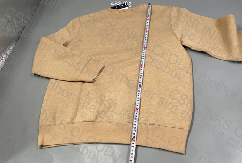 Ralph Lauren Double-Knit Pullover Polo with Measurements 5