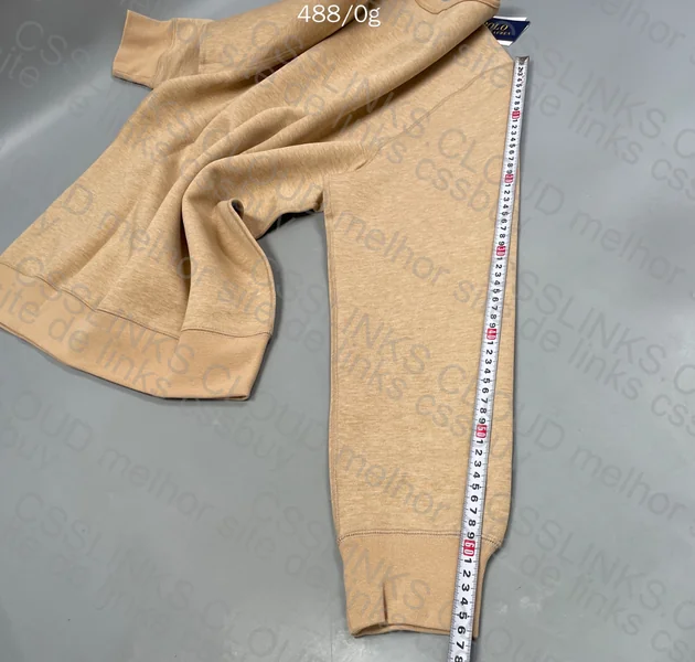 Ralph Lauren Double-Knit Pullover Polo with Measurements 8