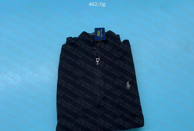 Ralph Lauren Quarter-Zip Polo (With Measurements)