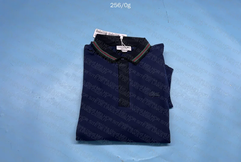 Navy Blue Polo Smart Paris Regular Fit with Contrasting Collar