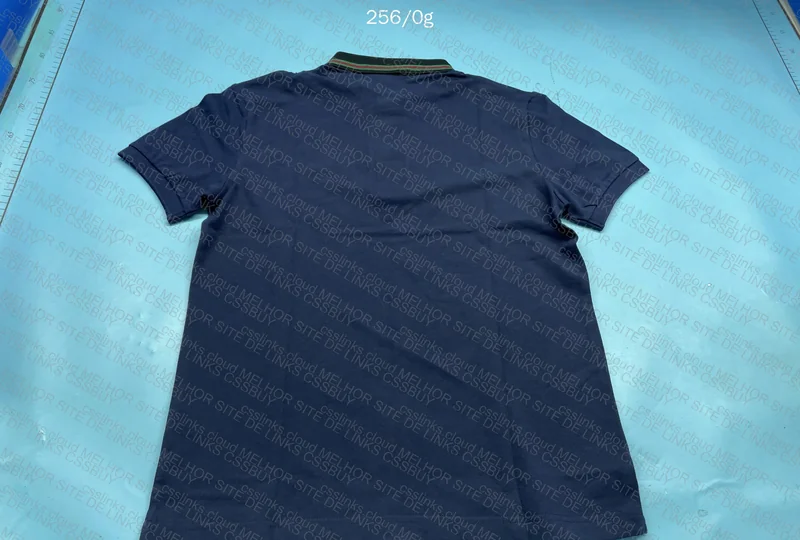 Navy Blue Polo Smart Paris Regular Fit with Contrasting Collar 6