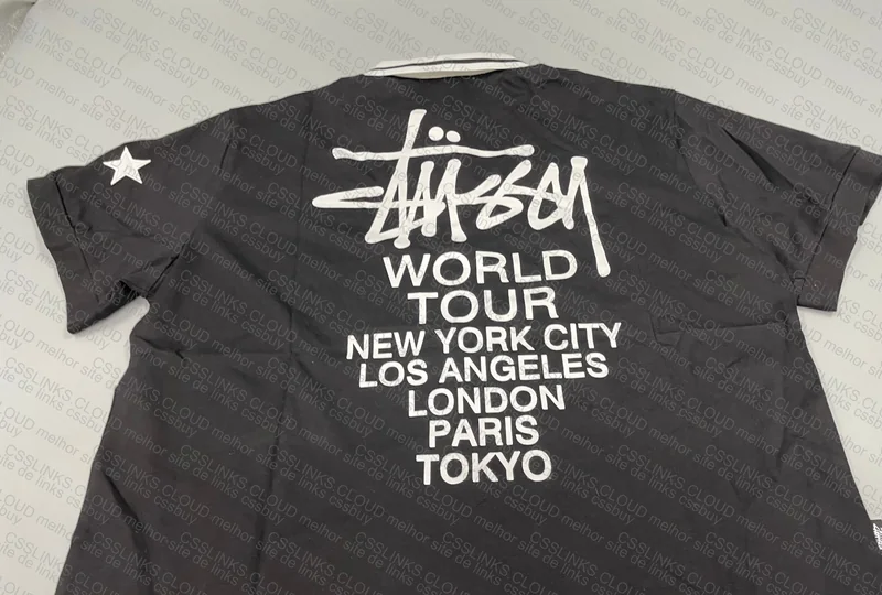 Black Stussy Polo 9
