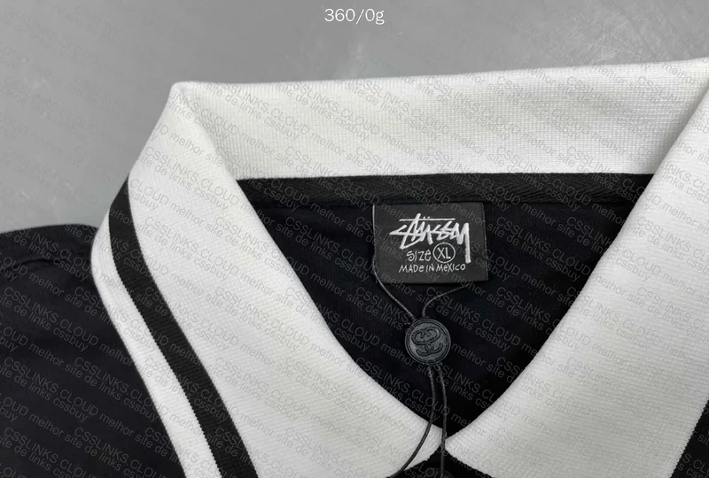 Black Stussy Polo