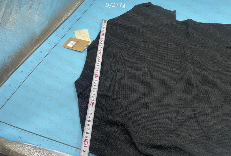 Textured Polo with Measurements 4