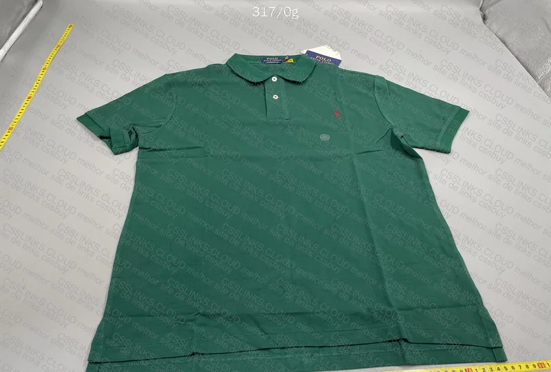 Green Ralph Lauren Polo (With Measurements)