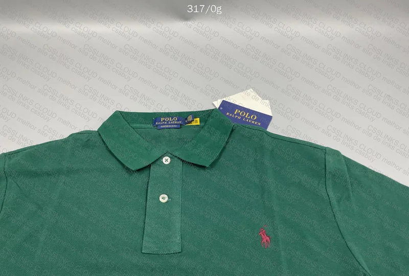 Green Ralph Lauren Polo (With Measurements) 2