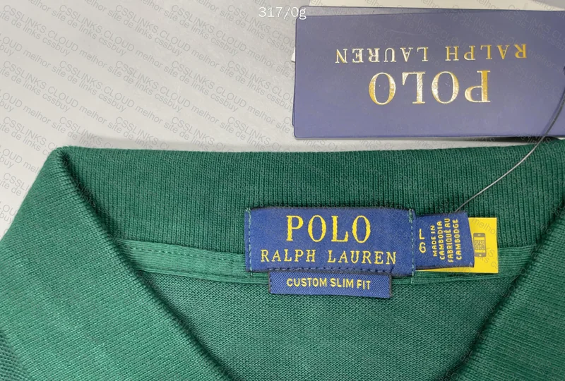 Green Ralph Lauren Polo (With Measurements) 3