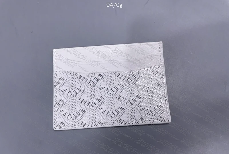 Card Holder - Goyard Paris - White 2