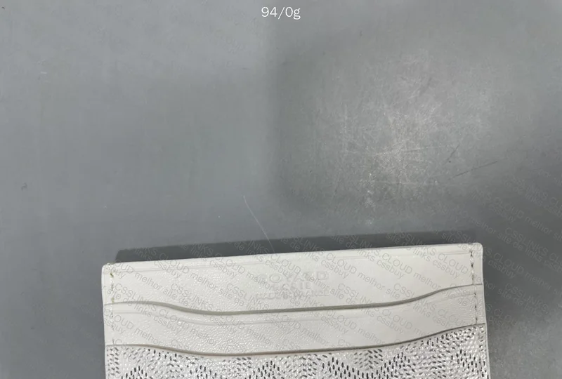 Card Holder - Goyard Paris - White 3