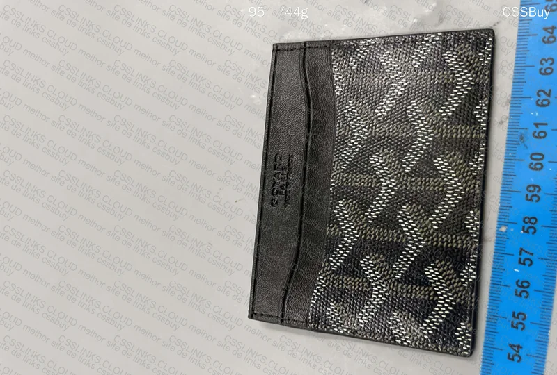 Goyard Black Card Holder