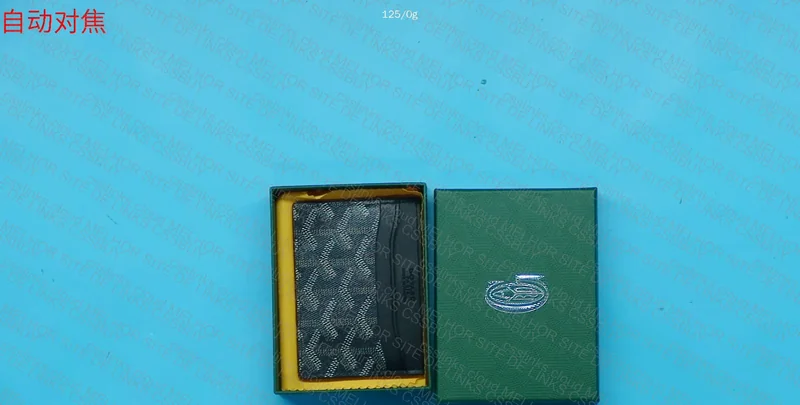 Luxury Goyard Card Holder 2