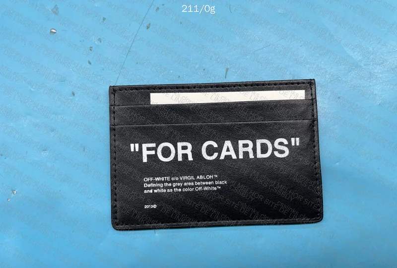Off-White Card Holder 4