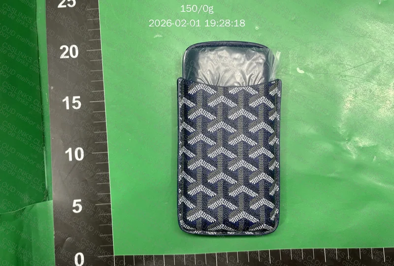 porta charuto (estilo goyard)