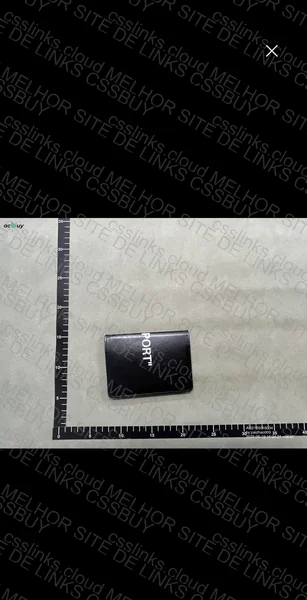 Off-White Passport Holder