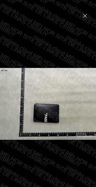 Off-White Passport Holder 2