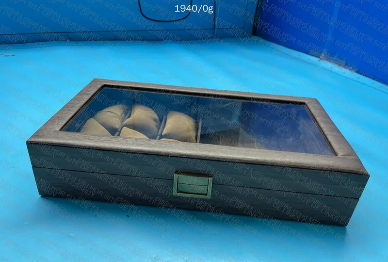 Wooden Watch and Glasses Holder 2