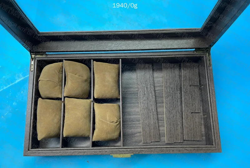 Wooden Watch and Glasses Holder 7