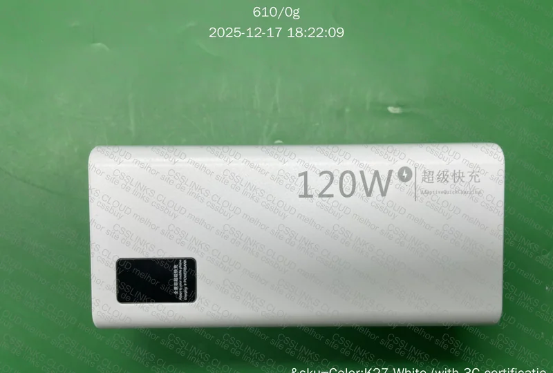 Power Bank 120W Fast Charging/PD/30000mAh 5