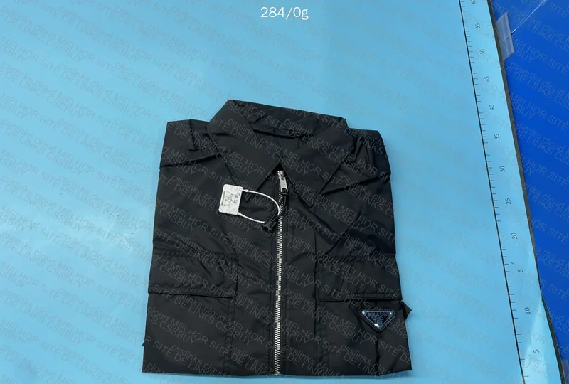 Prada Re-Nylon Zipper Shirt