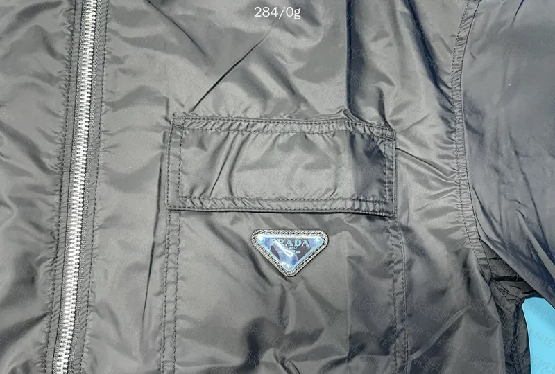 Prada Re-Nylon Zipper Shirt 4