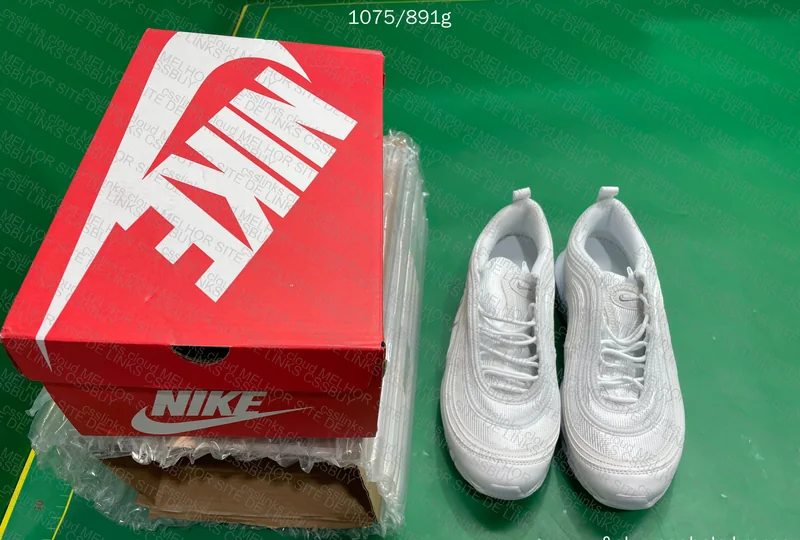 First Purchase Air Max 97 - Is It Crooked or Just My Impression?