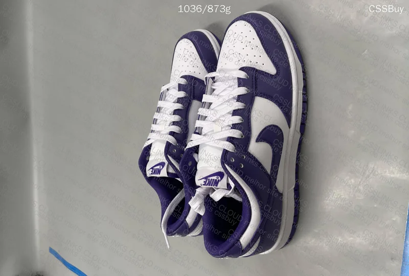 Primeira compra - Dunk low Court Purple