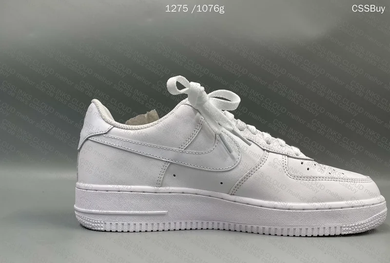 (primeira compra) nike air force 1 triple white 2