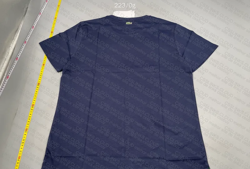 Pro Menzinho Casual, Embroidered LACOSTE T-shirt 4