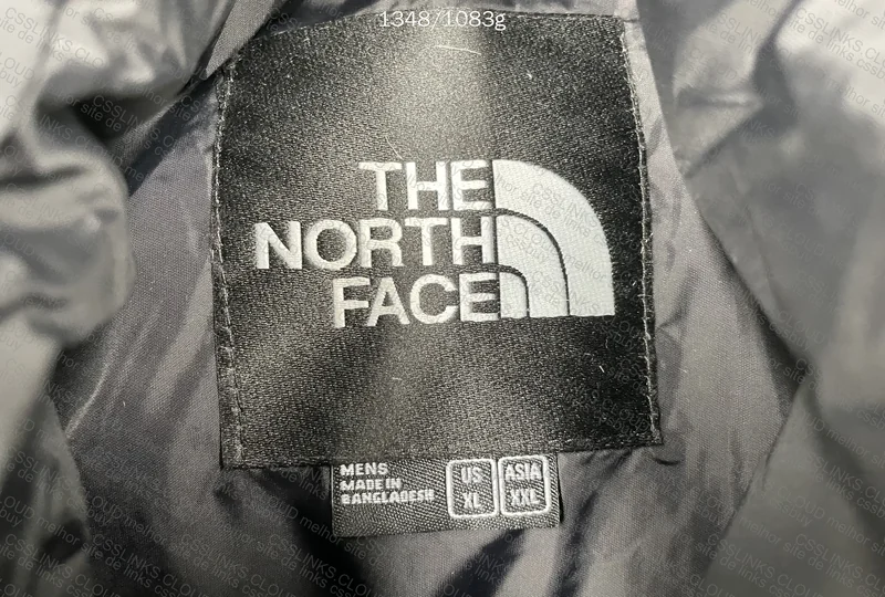 TNF Puffer (with Measurements) 4