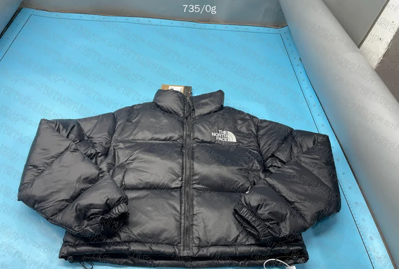Female Black The North Face Puffer 5