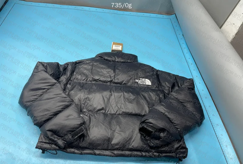 Female Black The North Face Puffer 6