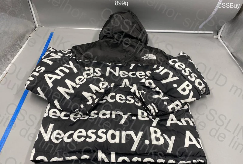 Supreme x TNF Black Puffer