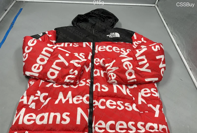 Supreme x TNF Red Puffer 2