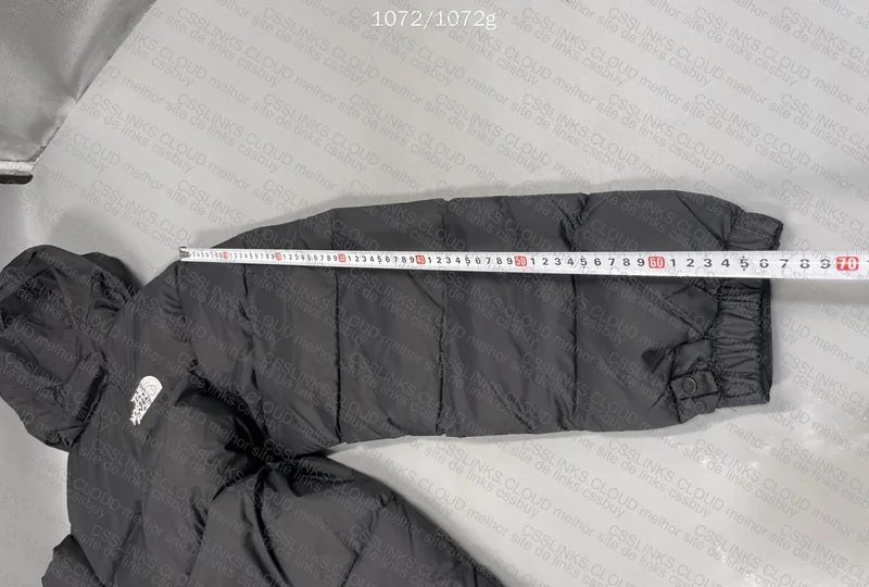 The North Face Puffer with Measurements 9