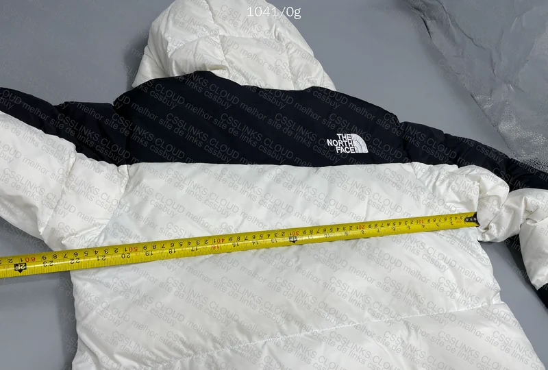 TNF 550 Puffer with Measurements 2