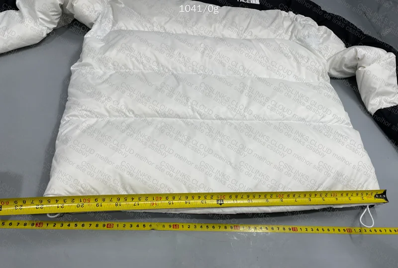 TNF 550 Puffer with Measurements 7