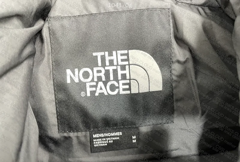 TNF 550 Puffer with Measurements 8