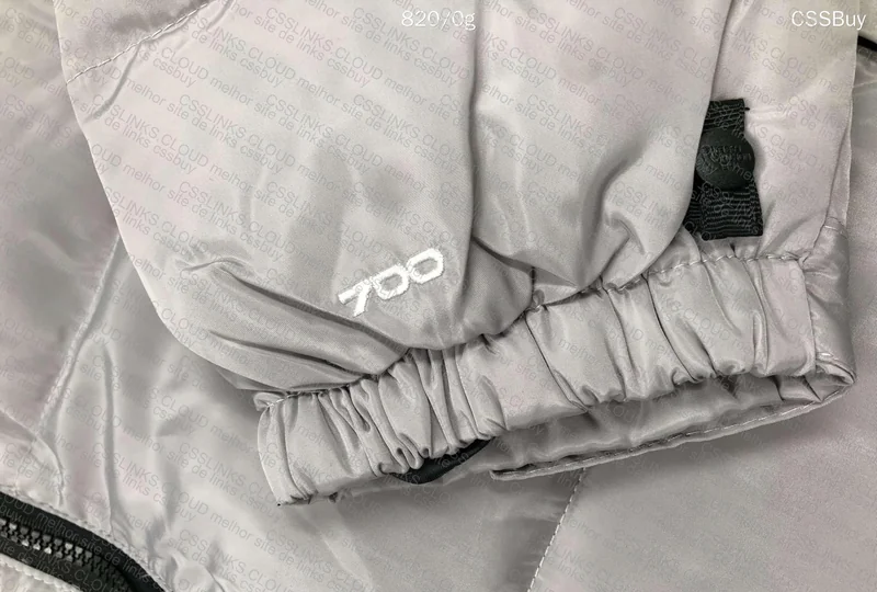 TNF 700 Gray Puffer