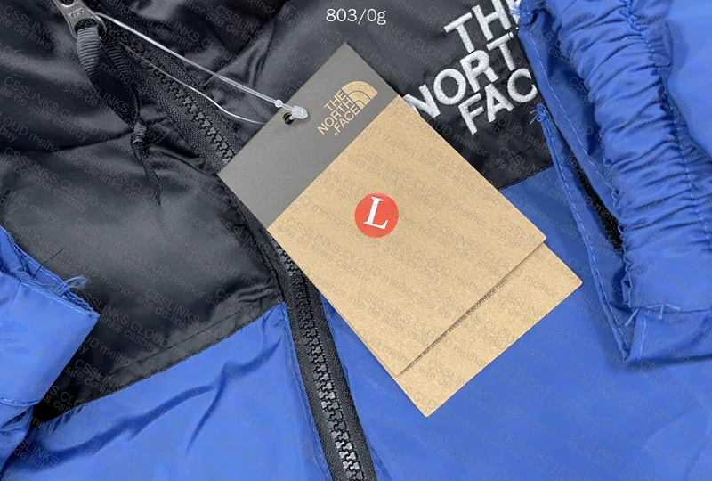 TNF Blue Puffer 3