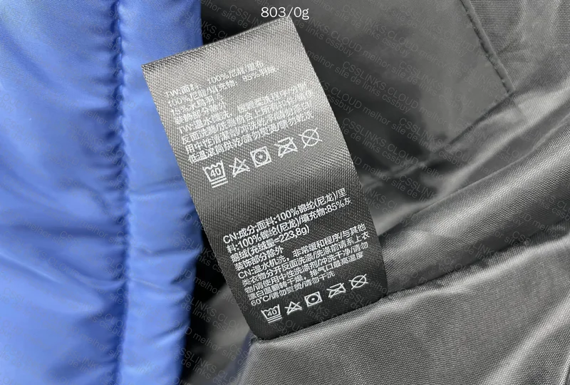 TNF Blue Puffer 9
