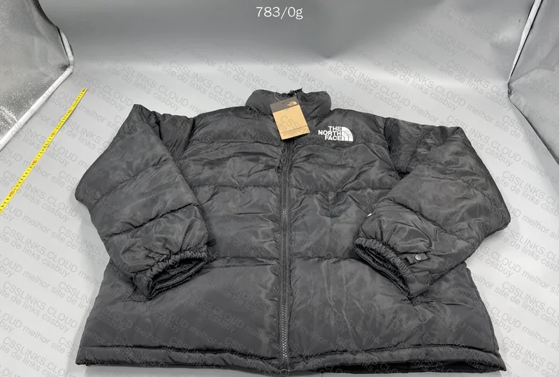 TNF Black Puffer (with Measurements)