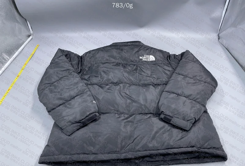 TNF Black Puffer (with Measurements) 5