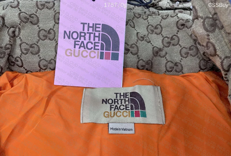 puffer tnf x gucci 3