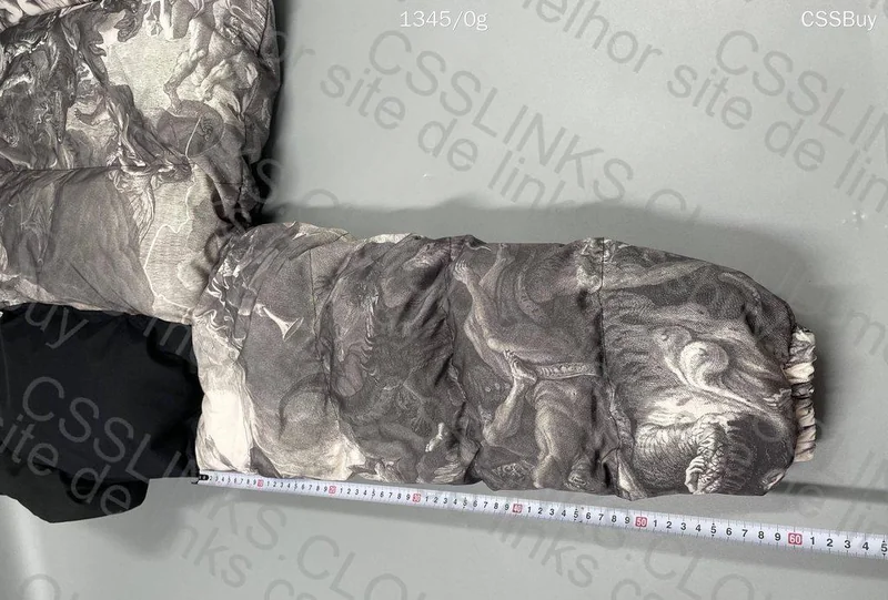 TNF x Supreme Puffer with Measurements 5
